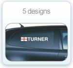 Rally name tags by Demon Graphics