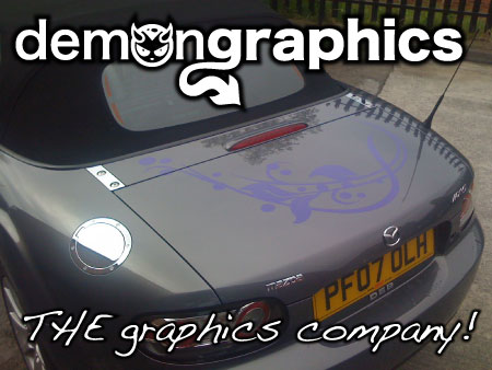 demon graphcs logo Demon vehicle graphics 5