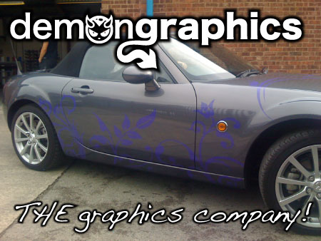 demon graphcs logo Demon vehicle graphics 6