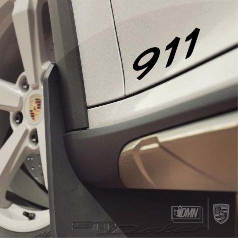 Porsche 911 Badge Vinyl Sticker