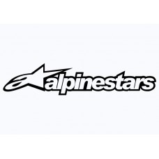 Alpinestars #2 Adhesive Vinyl Sticker