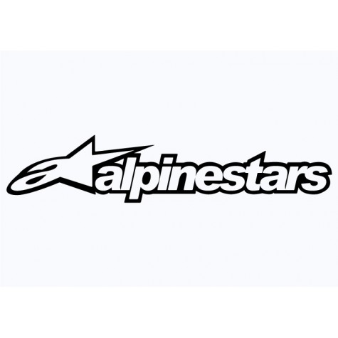 Alpinestars #2 Adhesive Vinyl Sticker