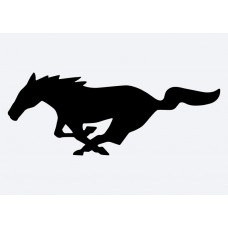 Ford Mustang Pony Adhesive Vinyl Sticker