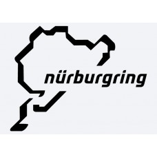 Nurburgring Adhesive Vinyl Sticker