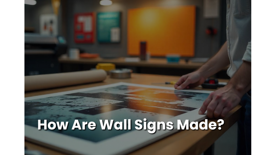 How Are Wall Signs Made?