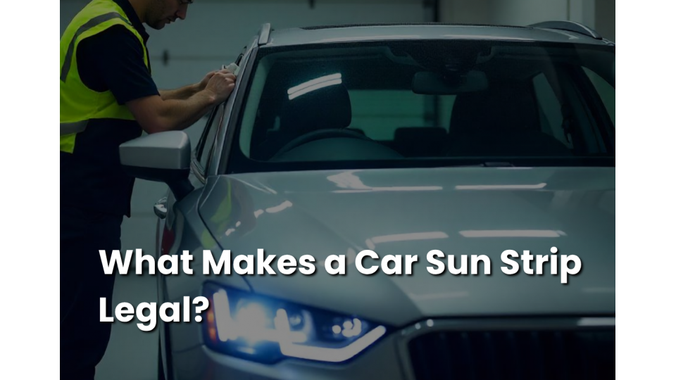 What Makes a Car Sun Strip Legal?