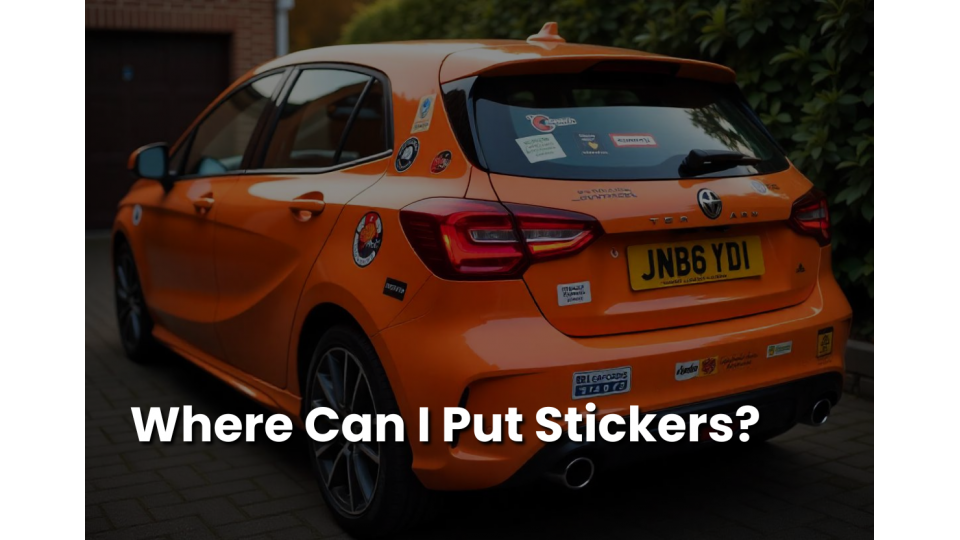 Where Can I Put Stickers?