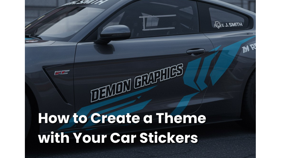 How to Create a Theme with Your Car Stickers
