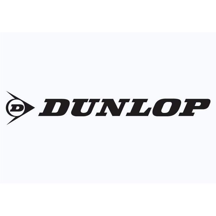 Dunlop Schriftzug Logo, Aufkleber - MIBOTEC Aufkleber Druck & Plot