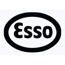 ESSO Adhesive Vinyl Sticker
