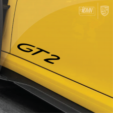 Porsche GT2 Badge Vinyl Sticker