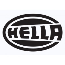 HELLA Adhesive Vinyl Sticker