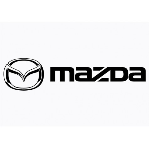 Mazda Badge Adhesive Vinyl Sticker #2