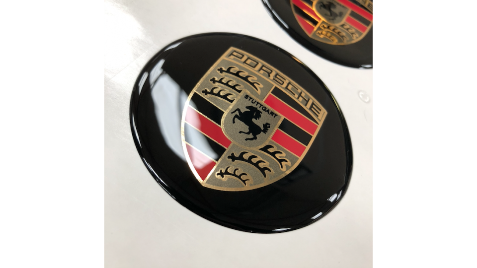 Porsche Gel Domed Wheel Centre Badges Are A Hit!