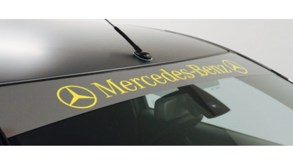 Drive in Style: Transform Your Ride with a Custom Vinyl Adhesive Car Sunstrip