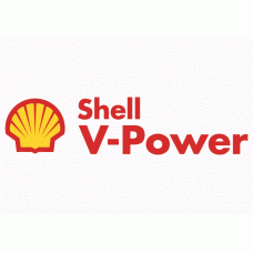 Shell V Power Adhesive Vinyl Sticker