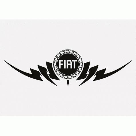 FIAT Tribal Sticker