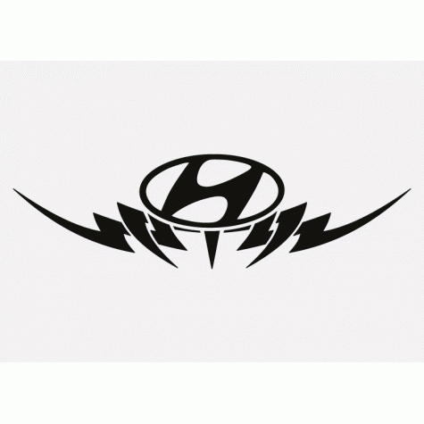 HYUNDAI Tribal Sticker