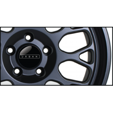 Urban Automotive Wordmark Gel Domed Wheel Badges (Set of 4)