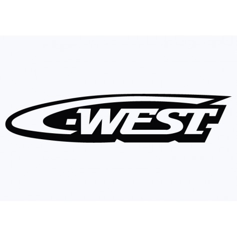 WEST Adhesive Vinyl Sticker