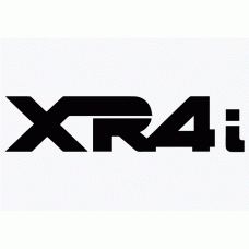 Old Skool Classic Vinyl Sticker: XR4i