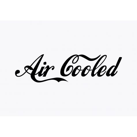 Air Cooled Adhesive Vinyl Sticker