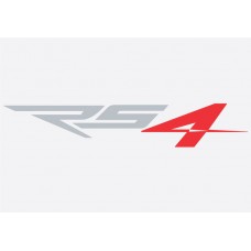 Aprilia RS 4 Adhesive Vinyl Sticker