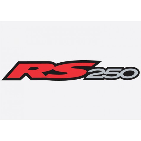 Aprilia RS 250 Adhesive Vinyl Sticker