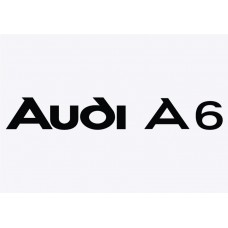 Audi A6 Adhesive Vinyl Sticker