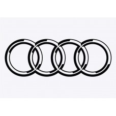 Audi Rings Vinyl Sticker