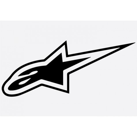 Bike Decal Sponsor Sticker -  Alpinestars # 2