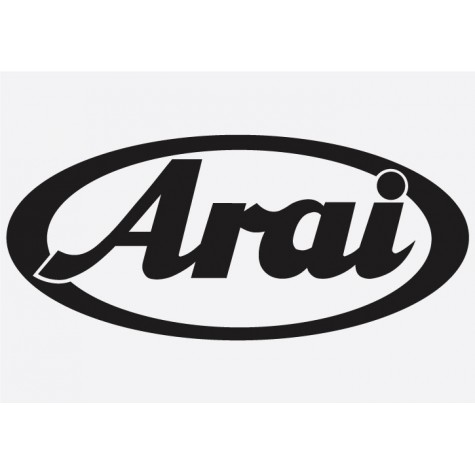 Bike Decal Sponsor Sticker -  Arai