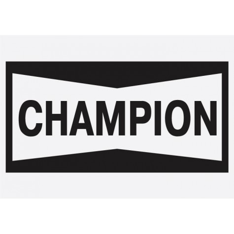 Bike Decal Sponsor Sticker -  Champion