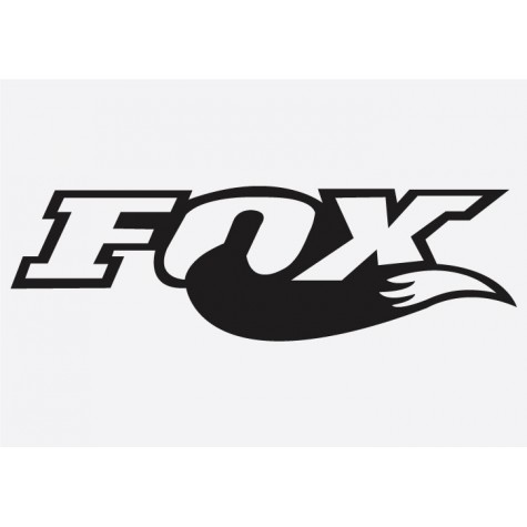 Bike Decal Sponsor Sticker -  Fox