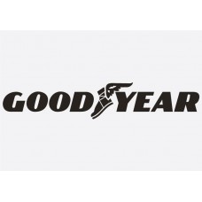 Bike Decal Sponsor Sticker - Goodyear