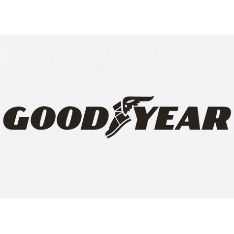 Bike Decal Sponsor Sticker - Goodyear