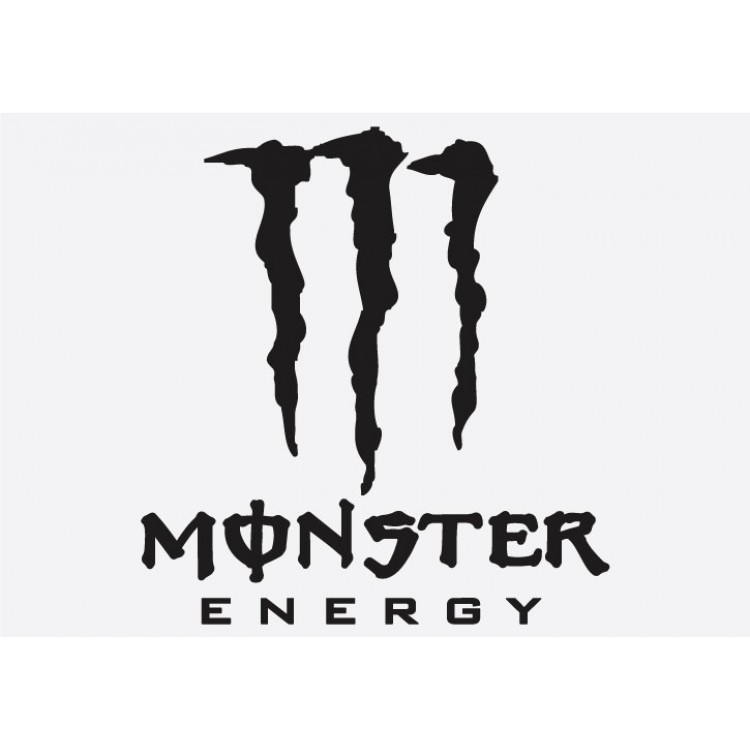 Bike Decal Sponsor Sticker - Monster Energy