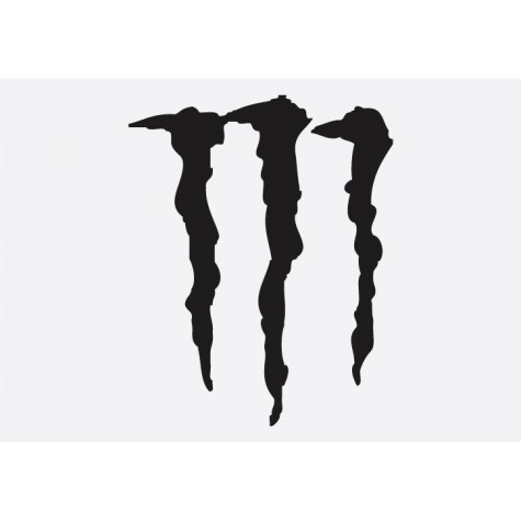Bike Decal Sponsor Sticker -  Monster Energy 2