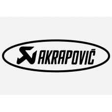 Bike Decal Sponsor Sticker -  Akrapovic #2