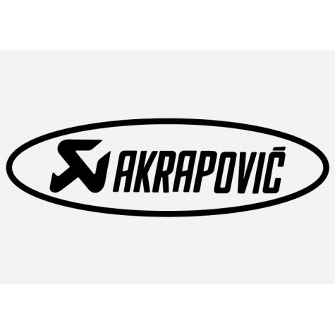 Bike Decal Sponsor Sticker -  Akrapovic #2