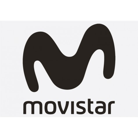 Bike Decal Sponsor Sticker - Movistar