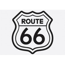 Bike Decal Sponsor Sticker - Route 66