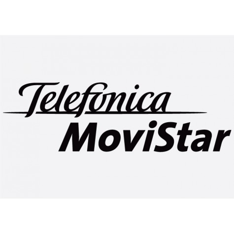 Bike Decal Sponsor Sticker - Telefonica Movistar