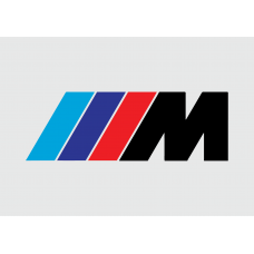 BMW M Sport Badge Adhesive Vinyl Sticker