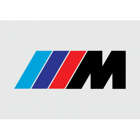 BMW M Sport Badge Adhesive Vinyl Sticker