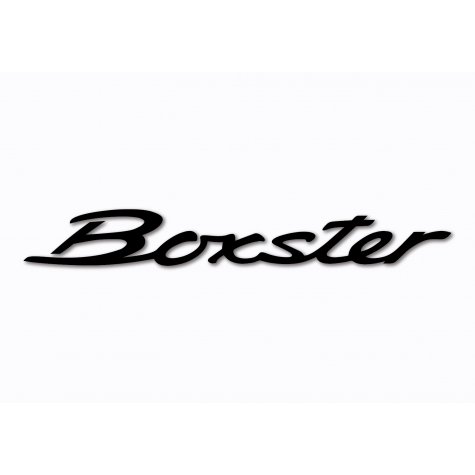 Porsche Boxster Badge Vinyl Sticker