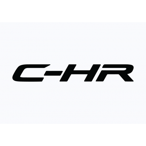 Toyota CH-R Adhesive Vinyl Sticker