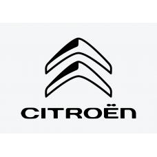 Citroen Classic Badge Adhesive Vinyl Sticker #2