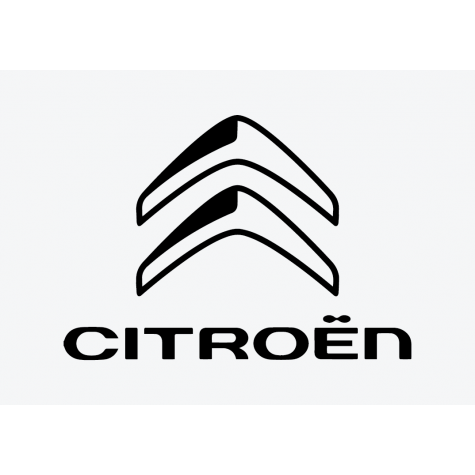 Citroen Classic Badge Adhesive Vinyl Sticker #2