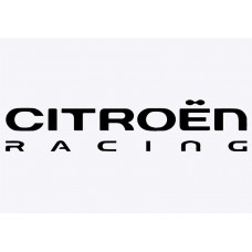 Citroen Racing Adhesive Vinyl Sticker